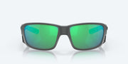 Green Mirror Polarized Glass Lenses, Matte Gray Frame