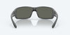 [Gray Silver Mirror Polarized Glass Lenses, Matte Gray Frame]