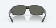 Gray Silver Mirror Polarized Glass Lenses, Matte Gray Frame