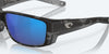 [Blue Mirror Polarized Glass Lenses, Tiger Shark Frame]