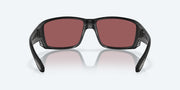 Gold Mirror Polarized Glass Lenses, Matte Black Frame