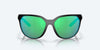 [Green Mirror Polarized Glass Lenses, Matte Black Frame]