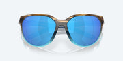 Blue Mirror Polarized Glass Lenses, Wahoo Frame