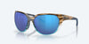 [Blue Mirror Polarized Glass Lenses, Wahoo Frame]