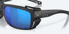 [Blue Mirror Polarized Glass Lenses, Black Pearl Frame]