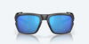 [Blue Mirror Polarized Glass Lenses, Black Pearl Frame]