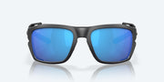 Blue Mirror Polarized Glass Lenses, Black Pearl Frame