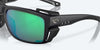 [Green Mirror Polarized Glass Lenses, Black Pearl Frame]