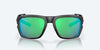 [Green Mirror Polarized Glass Lenses, Black Pearl Frame]