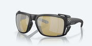 Sunrise Silver Mirror Polarized Glass Lenses, Black Pearl Frame