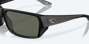 Gray Polarized Glass Lenses, Matte Black Frame