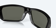 Gray Polarized Glass Lenses, Matte Black Frame