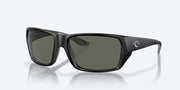 Gray Polarized Glass Lenses, Matte Black Frame