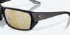 [Sunrise Silver Mirror Polarized Glass Lenses, Matte Black Frame]