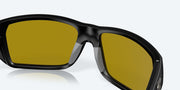 Sunrise Silver Mirror Polarized Glass Lenses, Matte Black Frame