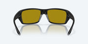 Sunrise Silver Mirror Polarized Glass Lenses, Matte Black Frame