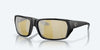 [Sunrise Silver Mirror Polarized Glass Lenses, Matte Black Frame]