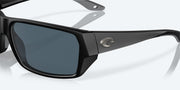 Gray Polarized Polycarbonate Lenses, Matte Black Frame