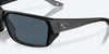 [Gray Polarized Polycarbonate Lenses, Matte Black Frame]