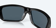 Gray Polarized Polycarbonate Lenses, Matte Black Frame