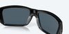 [Gray Polarized Polycarbonate Lenses, Matte Black Frame]