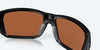 [Green Mirror Polarized Polycarbonate Lenses, Matte Black Frame]