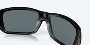 Blue Mirror Polarized Polycarbonate Lenses, Matte Black Frame