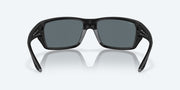 Blue Mirror Polarized Polycarbonate Lenses, Matte Black Frame