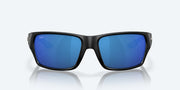 Blue Mirror Polarized Polycarbonate Lenses, Matte Black Frame