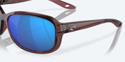 Blue Mirror Polarized Glass Lenses, Urchin Frame