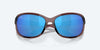 [Blue Mirror Polarized Glass Lenses, Urchin Frame]