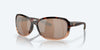 [Copper Silver Mirror Polarized Glass Lenses, Shiny Tortoise Fade Frame]