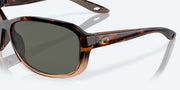 Gray Polarized Glass Lenses, Shiny Tortoise Fade Frame