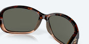 Gray Polarized Glass Lenses, Shiny Tortoise Fade Frame