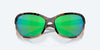 [Green Mirror Polarized Polycarbonate Lenses, Shiny Tortoise Fade Frame]