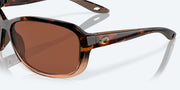 Copper Polarized Polycarbonate Lenses, Shiny Tortoise Fade Frame