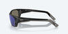 [Blue Mirror Polarized Glass Lenses, Matte Black Frame]