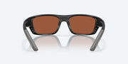 Green Mirror Polarized Glass Lenses, Matte Black Frame