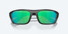 [Green Mirror Polarized Glass Lenses, Matte Black Frame]