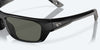 [Gray Polarized Glass Lenses, Matte Black Frame]