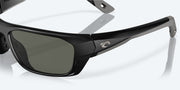 Gray Polarized Glass Lenses, Matte Black Frame