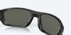 [Gray Polarized Glass Lenses, Matte Black Frame]