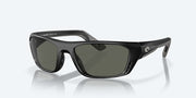 Gray Polarized Glass Lenses, Matte Black Frame