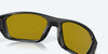 [Sunrise Silver Mirror Polarized Glass Lenses, Matte Black Frame]