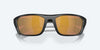 [Gold Mirror Polarized Glass Lenses, Matte Black Frame]