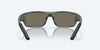 [Blue Mirror Polarized Glass Lenses, Matte Gray Frame]