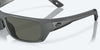 [Gray Polarized Glass Lenses, Matte Gray Frame]