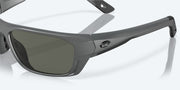 Gray Polarized Glass Lenses, Matte Gray Frame