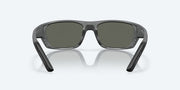 Gray Polarized Glass Lenses, Matte Gray Frame