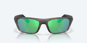 Green Mirror Polarized Glass Lenses, Matte Tortoise Frame